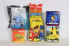 Lot of 5 Fast Food Toys Still Sealed, McDonald s, Sonic And More