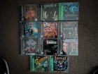 Sony PlayStation 1 Game Lot: Syphon Filter, Rayman, Rainbow Six, 007, Manuals