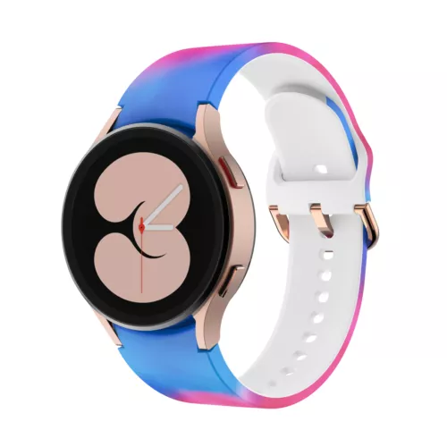 Correa de silicona de 20 mm para reloj Samsung Galaxy Watch 7 6 5 4 40 44 mm 42 46 mm - Imagen 35 de 36