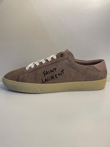 Saint Laurent Pink Suede Court Classic Sneakers Size 39/6US Ships fast - Picture 5 of 23