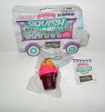 YUMMY SERIES 2 SQUISHUMS ICE CREAM STRAWBERRY SWEETNESS SQUISHY SLOW RISE LOOSE