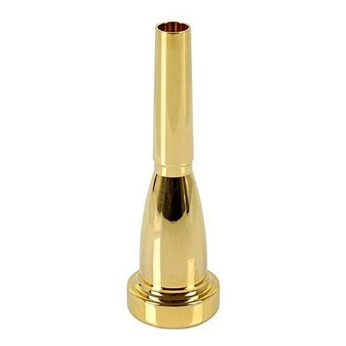 Adore Pro Trumpet Mouthpiece 3C Brass Gold-Plated Replacement Part Accessory - Picture 3 of 8