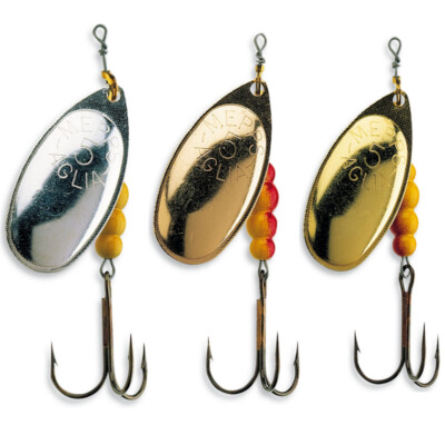 Mepps Aglia Classic Spinner Silber Kupfer Gold und Größe zur Auswahl Spoon