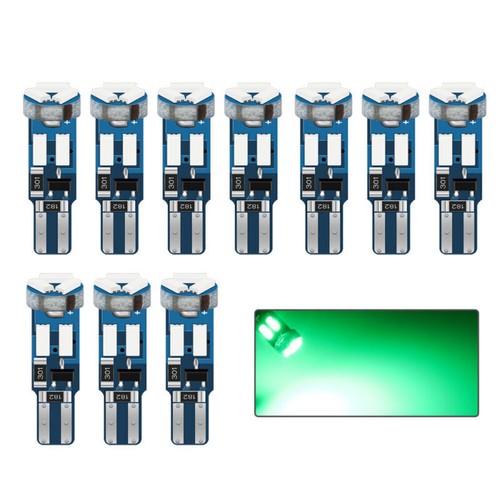 10pcs T5 led Bulbs W3W W1.2W 17 37 73 74 Lamp 12V Car Dashboard Instrument Light - Picture 16 of 18