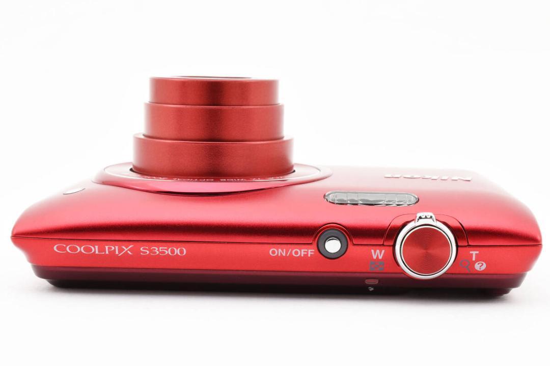Nikon COOLPIX S3500 赤 Amazon.com : Nikon COOLPIX S3500 20.1 MP Digital Camera with