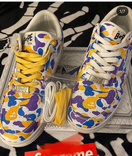 bapesta shoes size 12