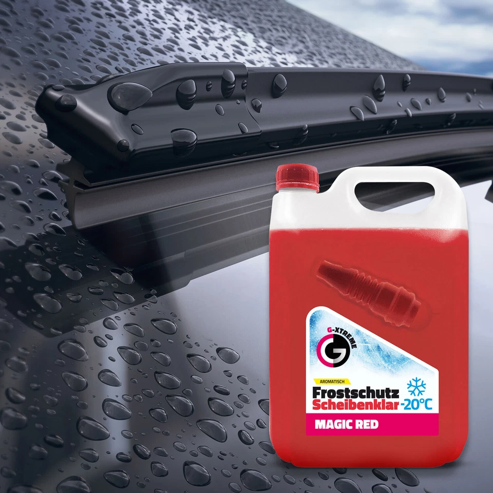 Scheibenfrostschutz Magic Red Duft Schlierenfreier Scheibenklar Winter 20L -20C - Bild 4 von 4