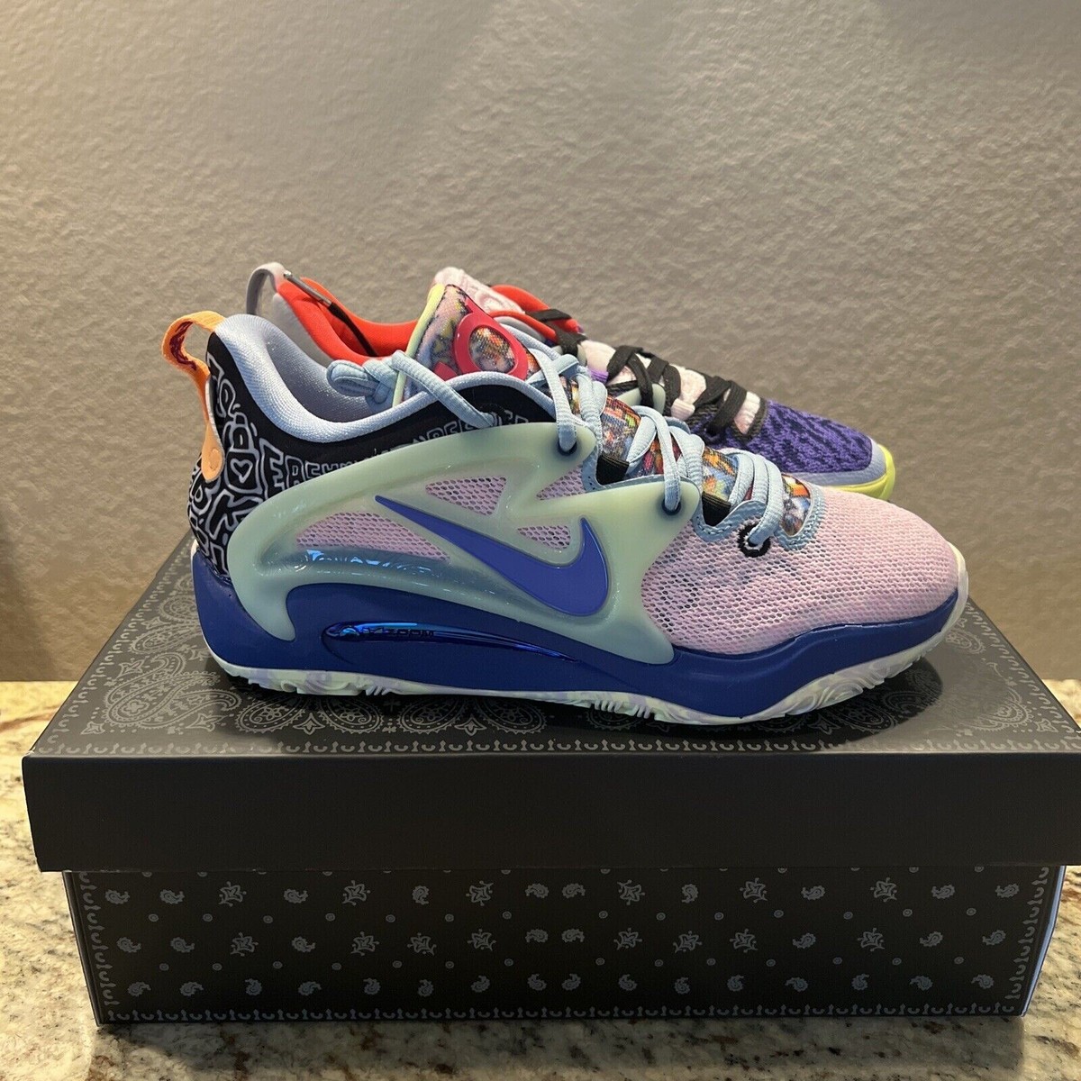 Nike KD15 KD 15 Kevin Durant WHAT THE WTKD MultiColor FN8010-500