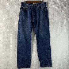 Vintage Levis 501 XX Jeans Men  s Size 34/34 Button Fly Straight Leg Red Tab