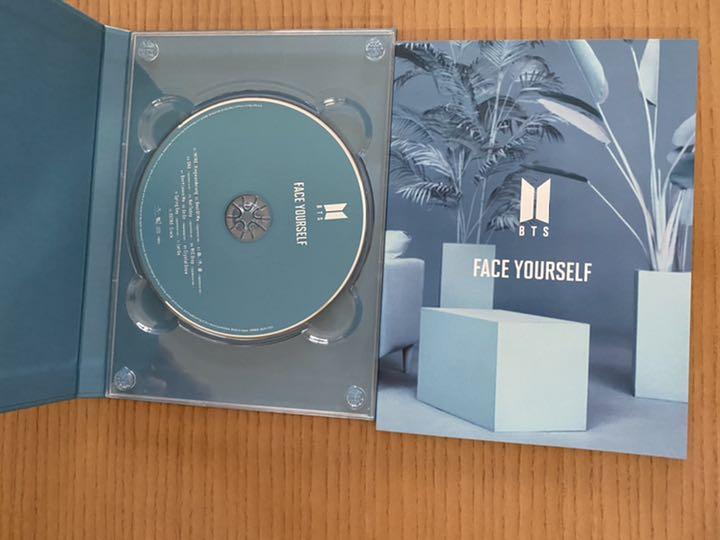 BTS FACE YOURSELF First Press A B C ver CD DVD Blu-ray booklet