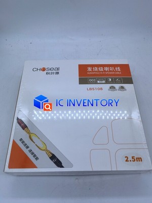 1PCS Choseal LB-5108 high quality assured HIFI OCC Speaker Cable Pair #F12