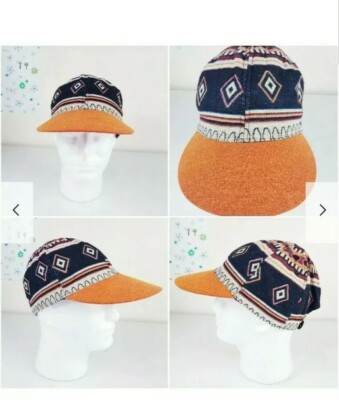 Vintage Herren Baseball Cap super seltene Farbe 80er verstellbar Freizeit