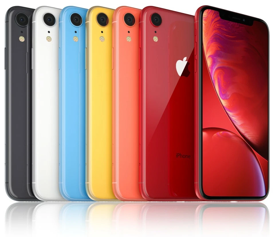 Apple iPhone XR 64GB 128GB 256GB Unlocked - All Colours - UK Phones - VERY GOOD - image 1 of 1