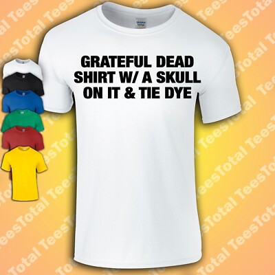 Grateful Dead T-Shirt | Description |  Jerry Garcia | The Warlocks | 60s | Retro