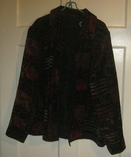 GORGEOUS Antique Custom Tailored Ladies Jacket Plush Material EXCELLENT!! NR!! - Picture 6 of 7