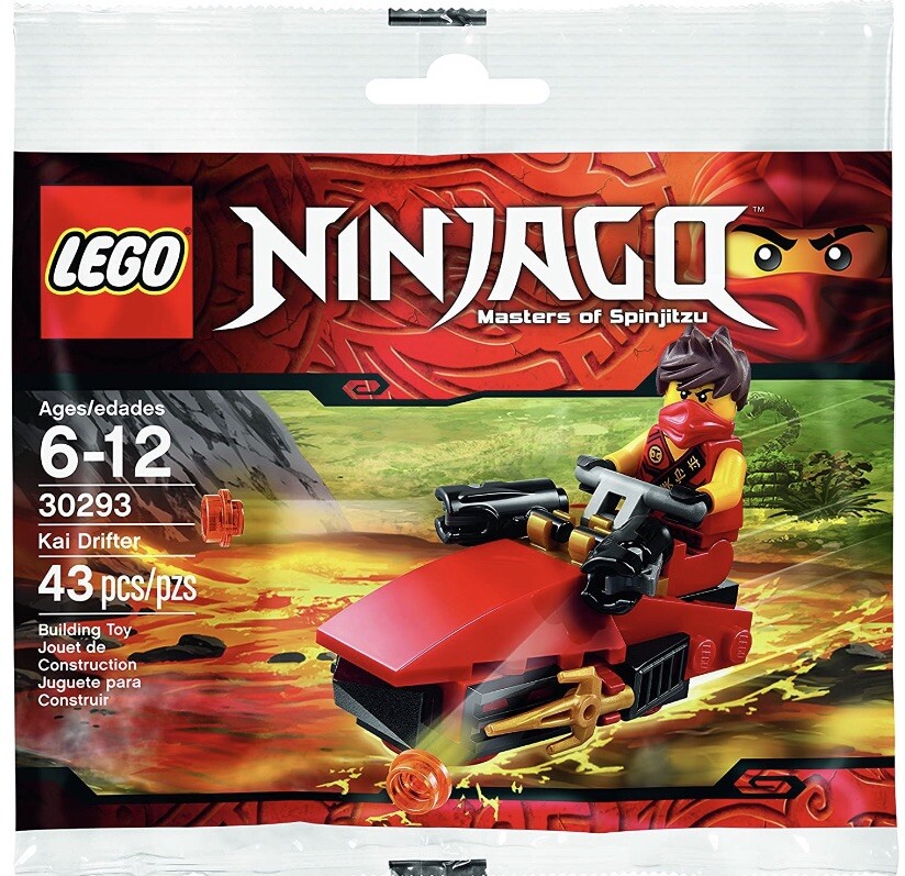 4 LEGO POLYBAGS-LEGENDS OF CHIMA/NINJAGO-30251-30293-30422