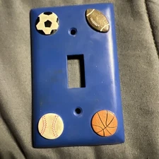Sports Theme Wall Light Switch Cover