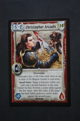AEG Warlord: Saga of the Storm CCG/TCG * Rare * Character Single Cards - Picture 19 of 78