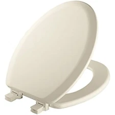 MAYFAIR 141EC 346 Cameron Toilet Seat will Never Loosen and Easily Remove,
