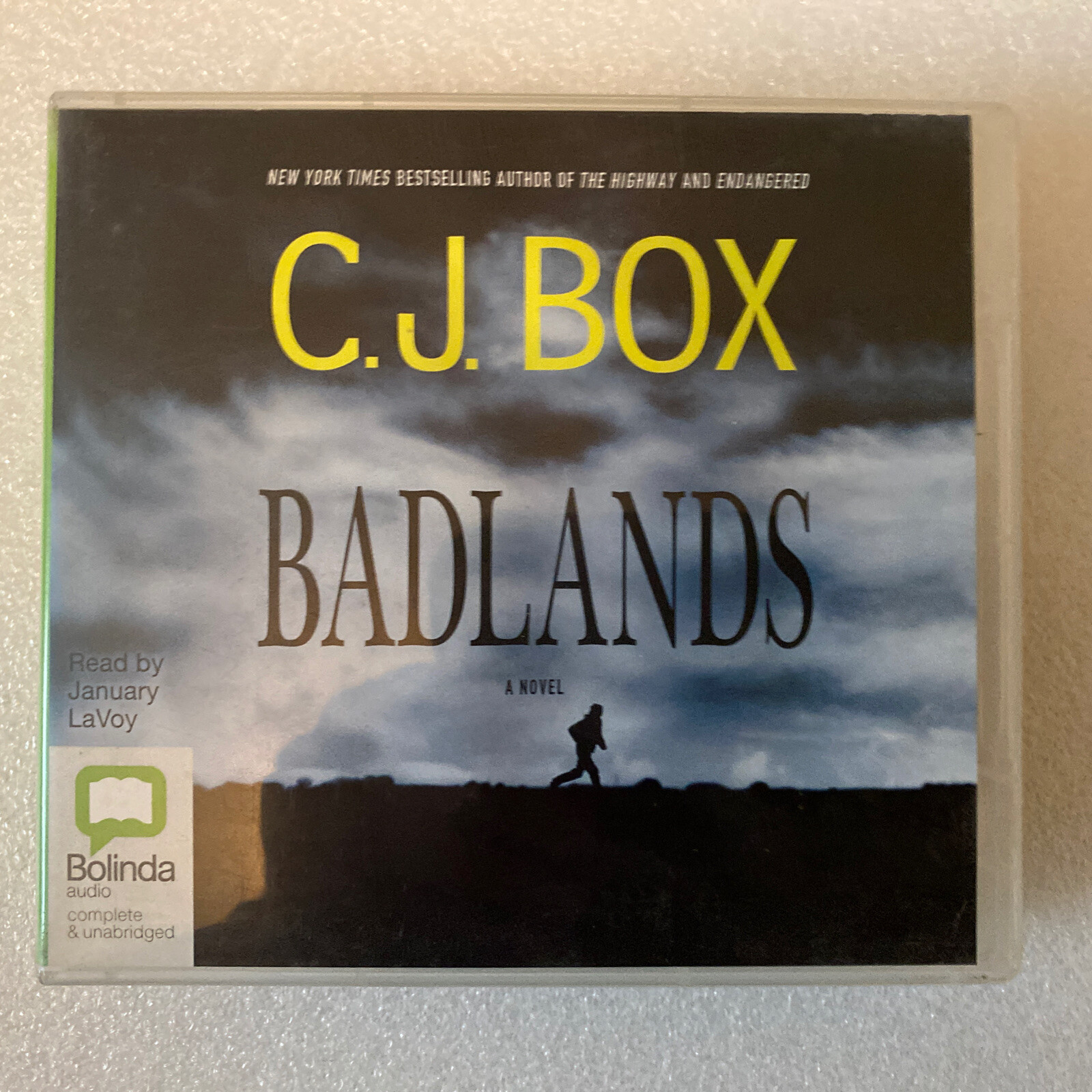 Badlands by C.J. Box Audiobook 7 Discs Almost 8hrs VGC Prompt Free