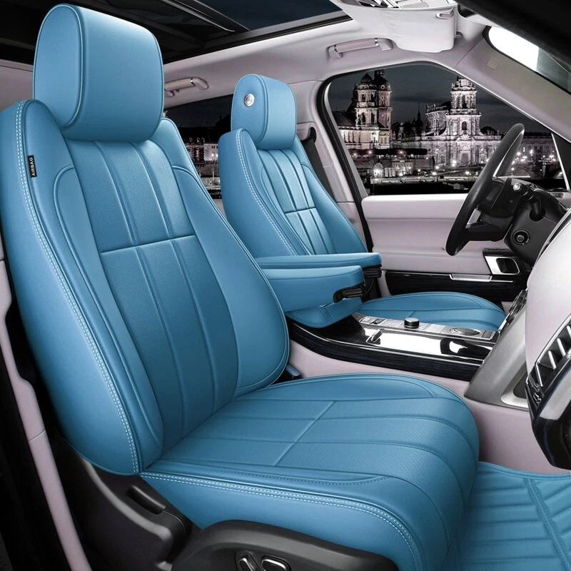 PARA 2005-2024LAND ROVER RANGE ROVER VELAR MOTOPTES CAPA DE ASSENTO DE COURO DE CARRO PERSONALIZADA - Imagem 4 de 4