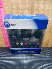 Onn ONA12MG020 HD A/V Combo Component RCA Cable Xbox 360 PS2 PS3 Wii Universal
