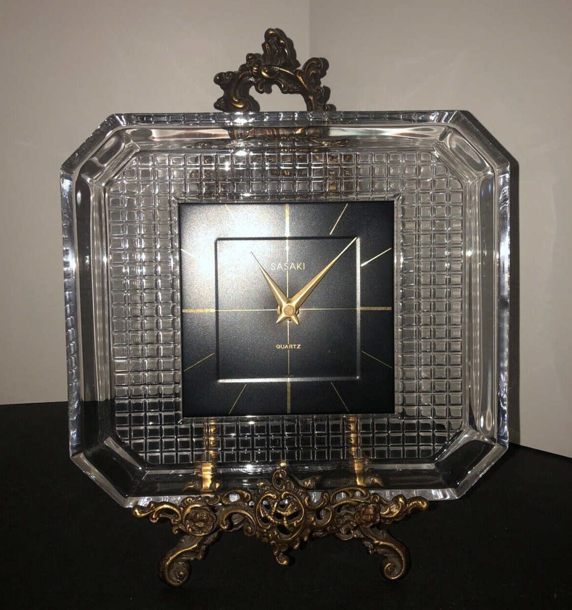 Sasaki Crystal Quartz Sasaki Quartz Clock スヌーピー クリスタル