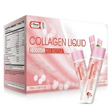 Alliwise Liquid Collagen Peptides 2500mg Verisol Bioactive Collagen Peptides ...