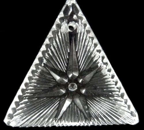 Waterford Crystal Ornament 2000 Times Square Triangle Star of Hope Collectible - Picture 8 of 11