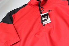 Cross Kurzarm Windbreaker Golf Top Rot Schwarz 1/4 Zip Ausschnitt M, XL, XXL Neu