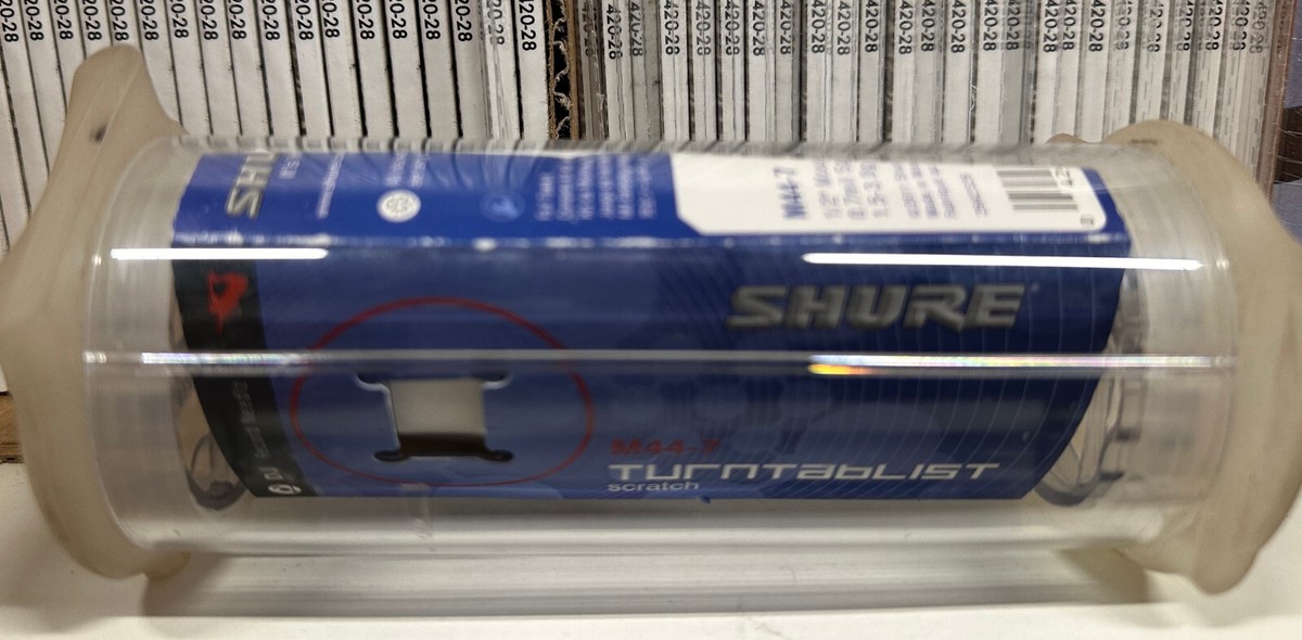 SHURE M44-7 Scratch Needle Mint w/ Technics 1200 Headshell SHURE M44-7 Scratch Needle Mint w/ Technics 1200 Headshell