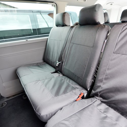 VW TRANSPORTER T5/T5.1 SEAT COVERS KOMBI SHUTTLE WATERPROOF TAILORED - Picture 130 of 228