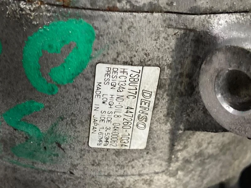 Compresor de aire acondicionado Acura RL 2005-2012 fabricante de equipos originales Foto 2 de 4