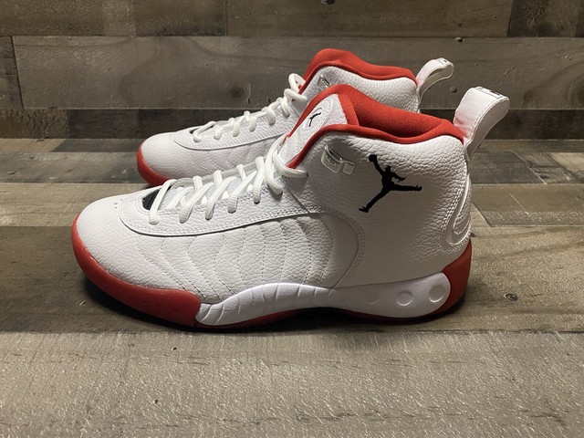 jordan jumpman white and red