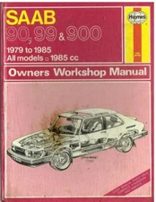 SAAB 99 & 900 ( INCL TURBO & 16V) 1979 - 1985 OWNERS WORKSHOP MANUAL *HARDBACK*