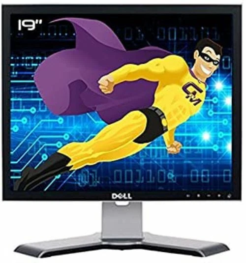 DELL 19" Flat Monitor Cheap TFT/LED LCD Screen VGA/DVI for Office CCTV Laptop PC - Image 2 of 4
