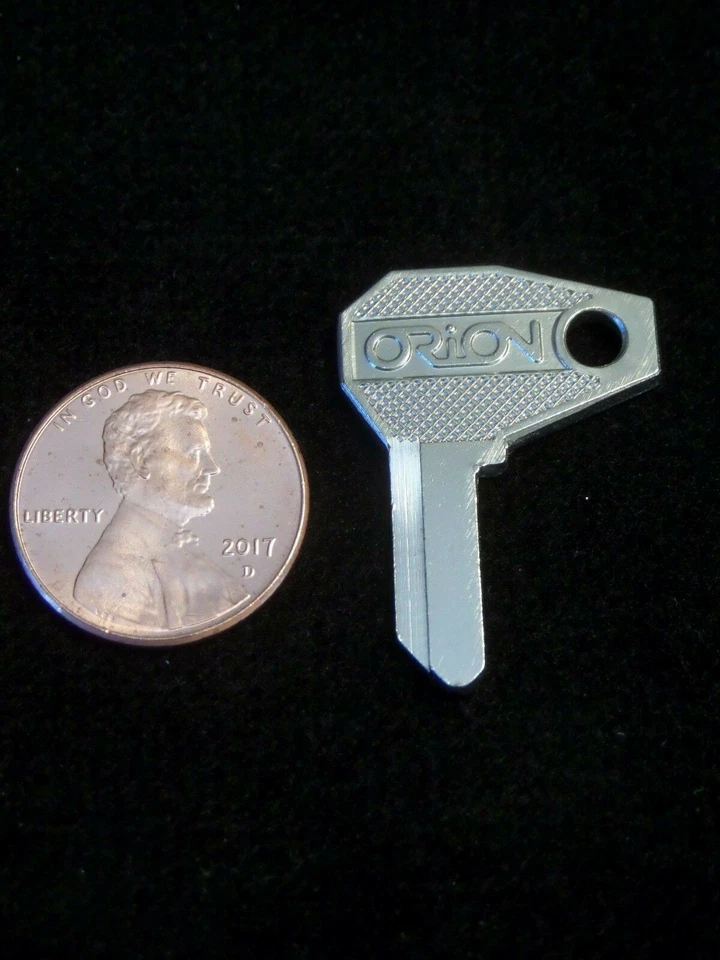 X47 Harley Davidson Aermacchi 1973 FORK LOCK Key Blank SS SX Sprint SS125 SX 125 - Image 3 of 4