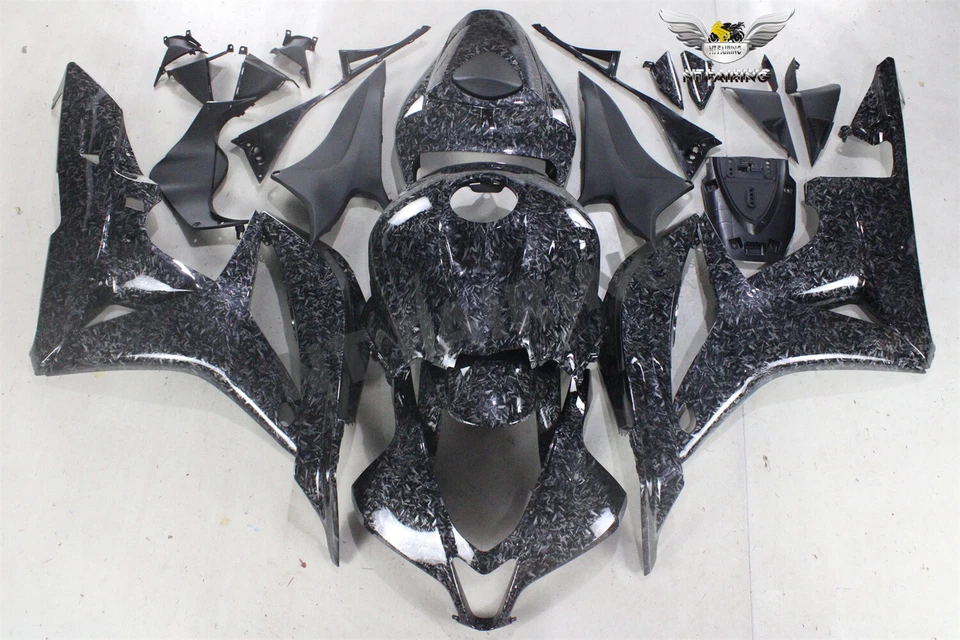 Carenagem pintada de fibra de carbono forjada FK para carroceria Honda CBR600RR 2003-2023 - Imagem 4 de 4