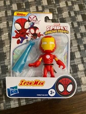 Marvel Spidey and His Amazing Friends Iron Man 4” Action Figure NEW Toy