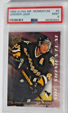 1996 Ultra Mr. Momentum Jaromir Jagr PSA 9 POP 2 none higer Penguins