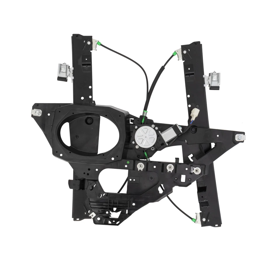 Par de reguladores de ventana eléctrica delanteros con motor para Ford Expedition Lincoln Navigator Foto 3 de 4