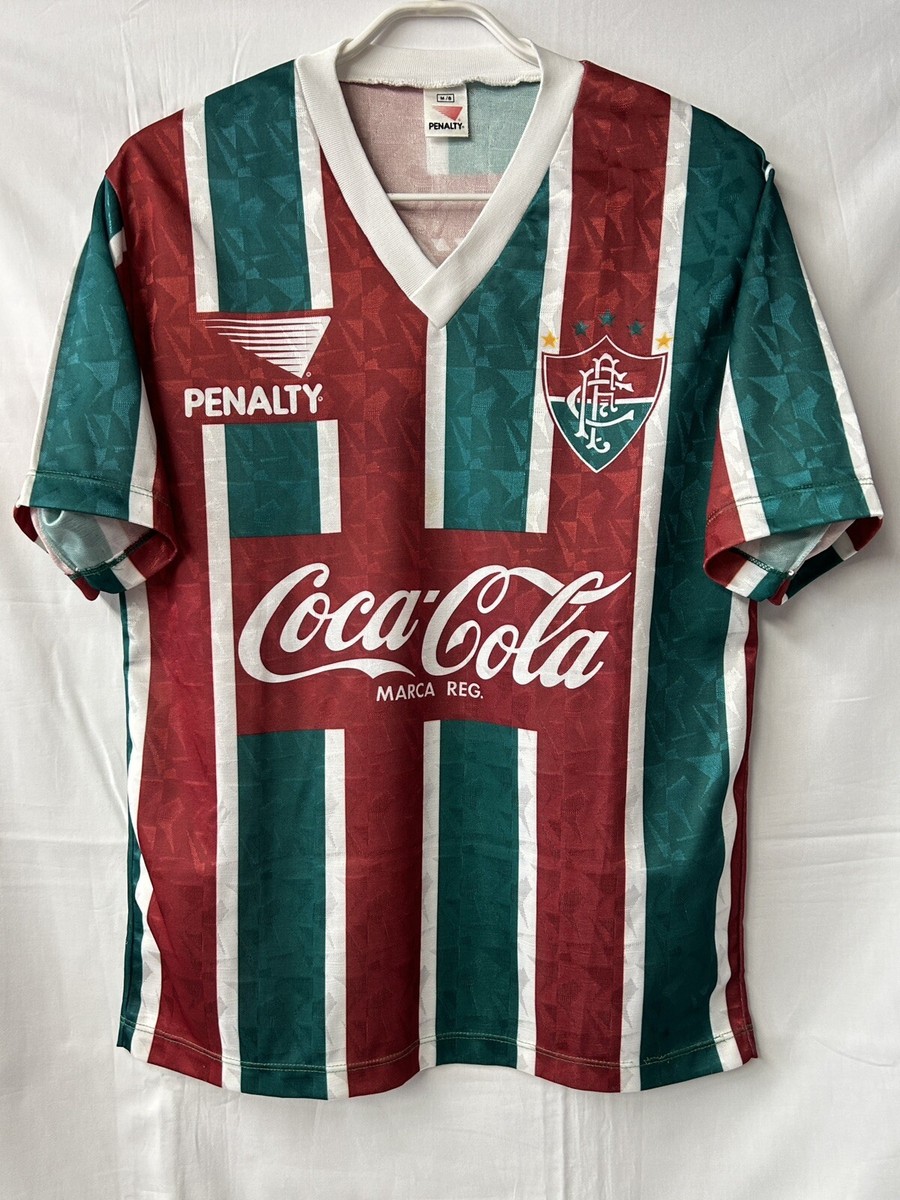 Fluminense 1992 ユニフォーム penalty ゲームシャツ 1992-93 Fluminense Home Jersey #10 Football Soccer Shirt