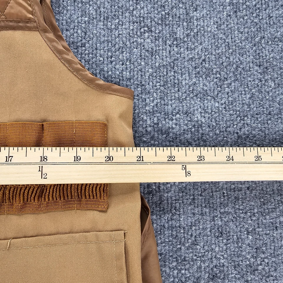 Allen Sportswear Hunting Vest Mens Medium Beige Vintage Game Winner Outdoors - Image 2 of 4