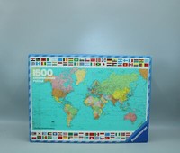 🧩Innen Neu: Weltkarte 1971 1500 Teile Puzzle Ravensburger Jigsaw 🧩