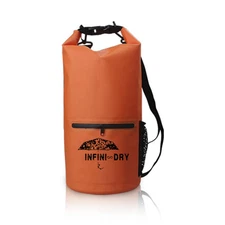 INFINI-DRY Waterproof Compression Dry Bag For Outdoor Lifestyle- 2 Sizes / 4 Col