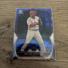 2023 Bowman Chrome Sapphire William Bergolla #BCP-232 - Philadelphia Phillies