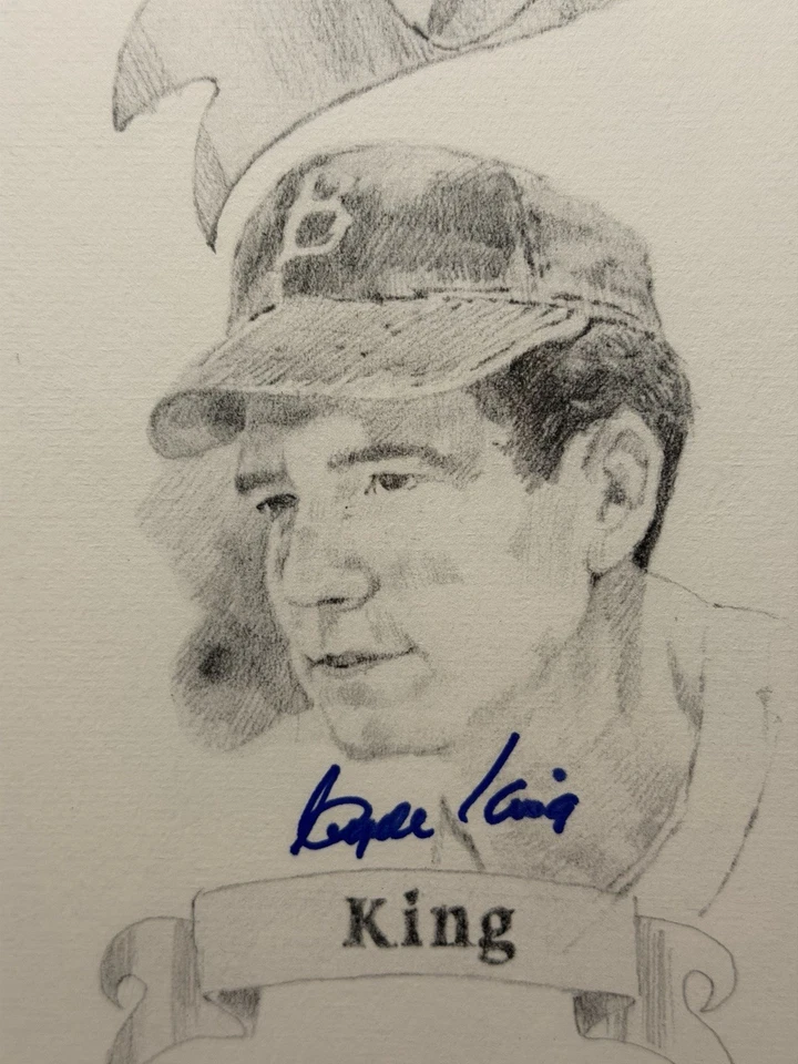 Jackie Robinson Dodgers 1947 50th Anniversary Auto Lithograph #131/1400 JSA - Image 2 of 4