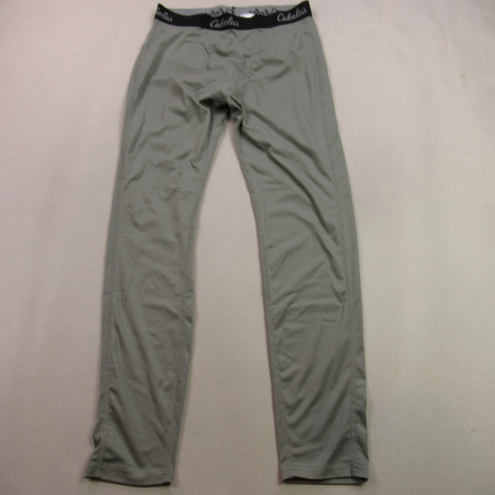 Cabela's Men's Size M Regular Lightweight Baselayer Bottoms Underwear Green