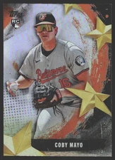 Coby Mayo #SMLB-35 2025 Topps Stars of MLB Baltimore OriolesRC Rookie