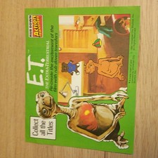 Vintage Letraset Action Transfers E.T the extra  terrestrial new